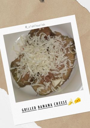 Foto resep MPASI snack 9m+ GRILLED BANANA CHEESE
