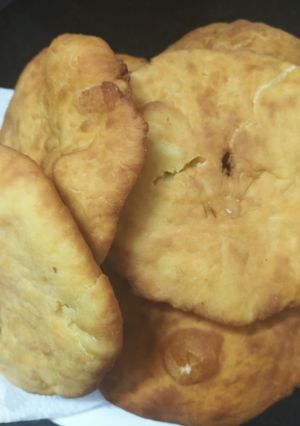 Una foto de Tortas fritas, deliciosas con un buen café