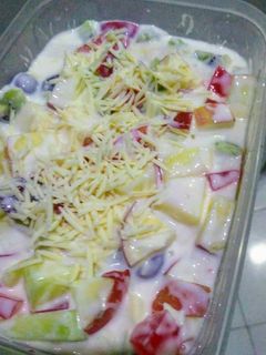Foto resep Salad buah cetar