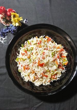 A picture of Vegetable Rice.