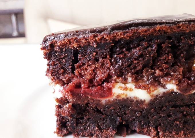 Супер влажный шоколадный торт рецепт с фото пошагово