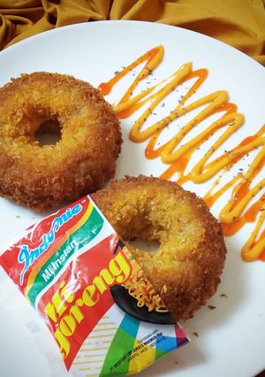 Foto resep Donat Mie (Indomie)