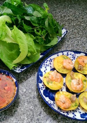 Hình của món Bánh Khọt Miền Tây.