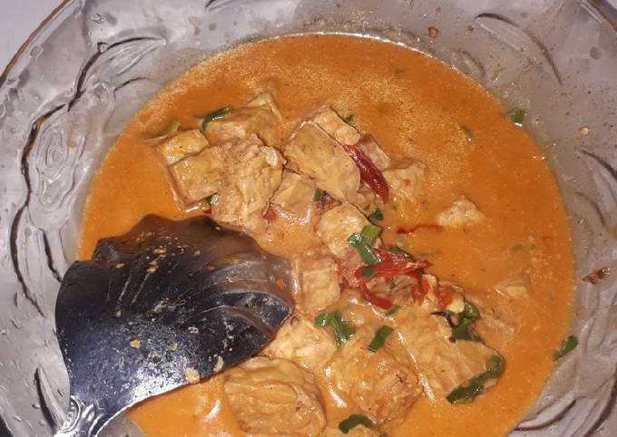 Tampe Kare Santan (Bumbu Instan)