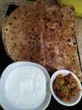 Chana dal parathe