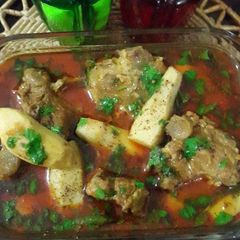 A picture of Arvi ghosht.