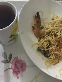 A picture of Stir Fry Spaghetti.