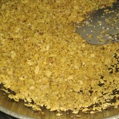 A picture of Noty child Roti Churma.