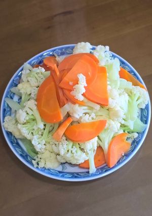 炒白花椰菜 的食譜成品照片