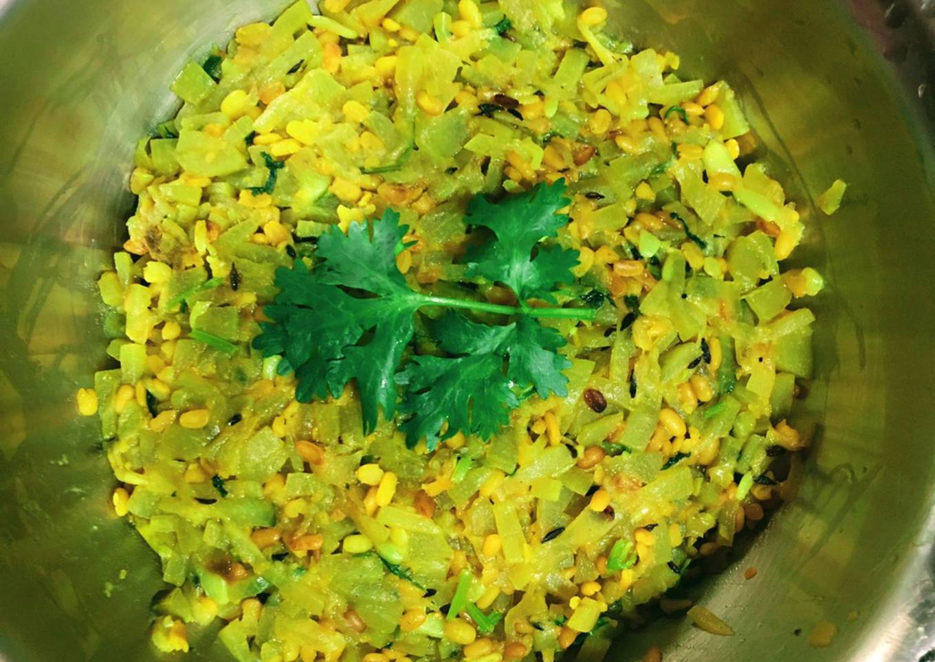 Lauki Moong Dal