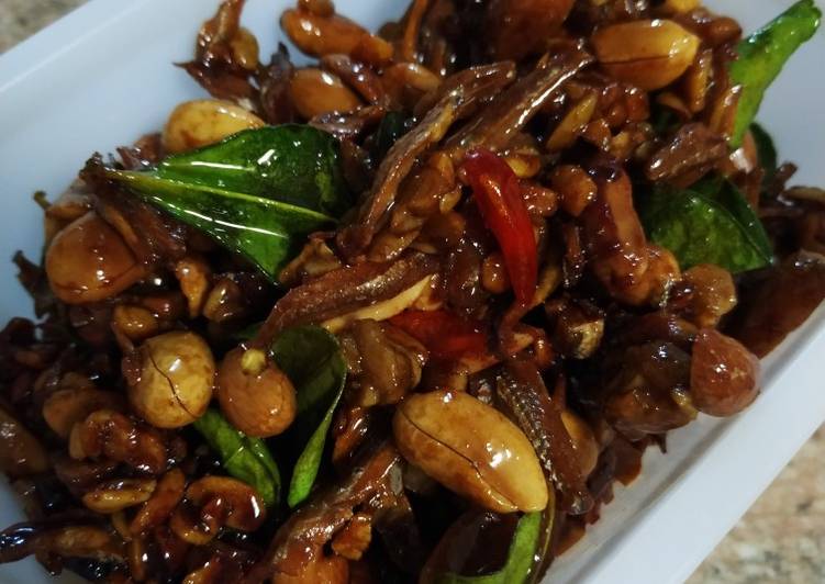 Bahan Kering Tempe Teri Kacang | Langkah Membuat Kering Tempe Teri Kacang Yang Menggugah Selera