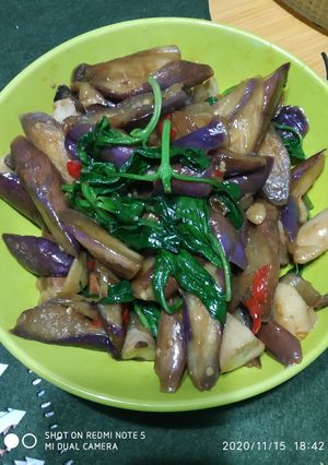 快炒茄子 的食譜成品照片