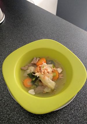 Foto resep Sop daging sapi empuk tanpa presto