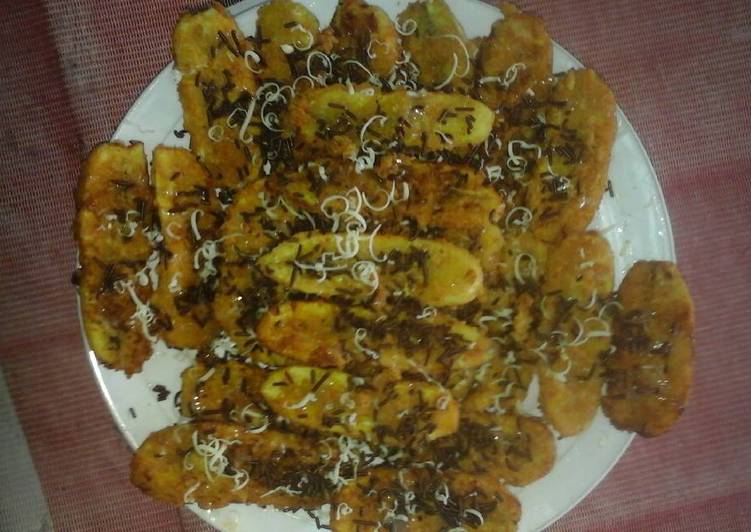 Cara Gampang Menyiapkan Pisang krispy, Lezat Sekali