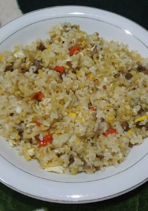 Foto resep Nasi Goreng Bawang Putih simpel enaak