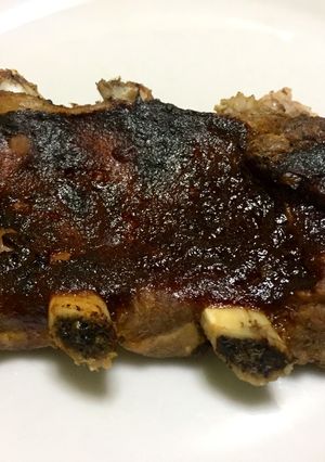 Una foto de Ribs de cerdo a la barbacoa