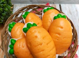 Foto resep Bakpao Karakter 🥕 Wortel🥕 Isi Coklat