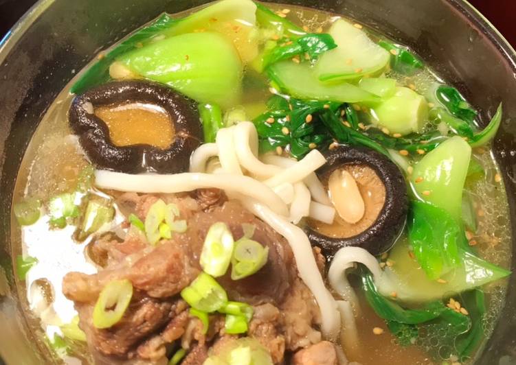 Recipe of Award-winning Oxtail Udon