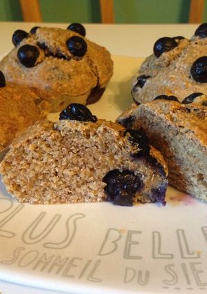 Una foto de Muffins de arándanos