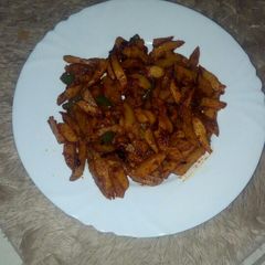 A picture of Chips masala.