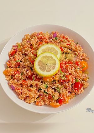Une photo de Taboulé au jus de tomates