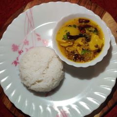 A picture of Ghiya Bhaat.