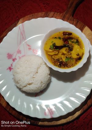 A picture of Ghiya Bhaat.
