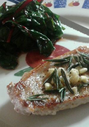 A picture of Pork Chops.