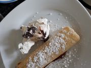 Una foto de relleno de manjar