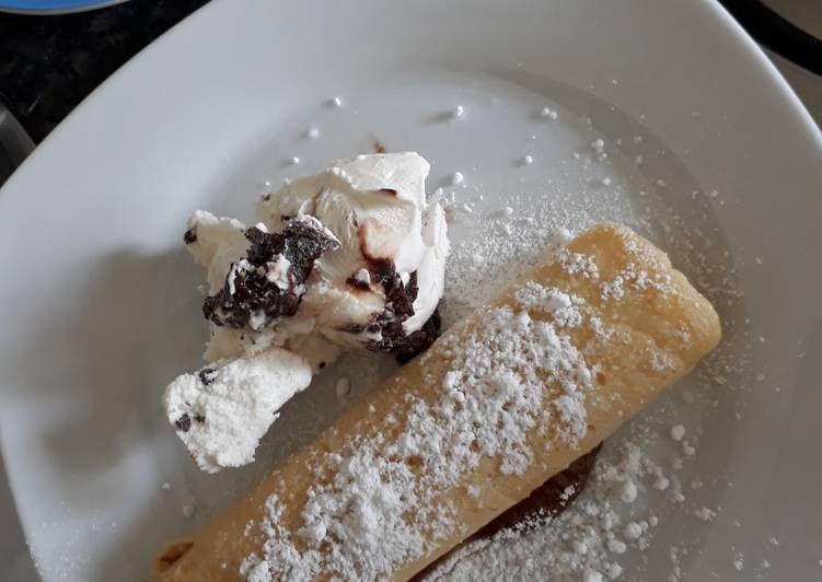 Panqueques rellenitos de manjar