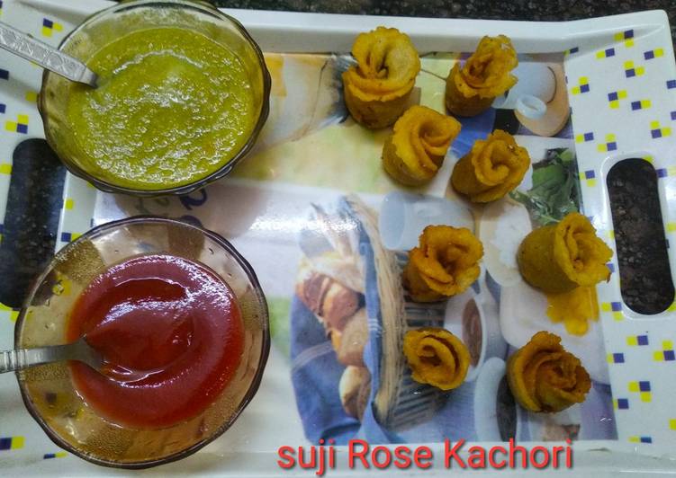 Suji Rose kachori
