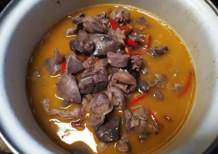 Resep Hati ampela santan Anti Gagal