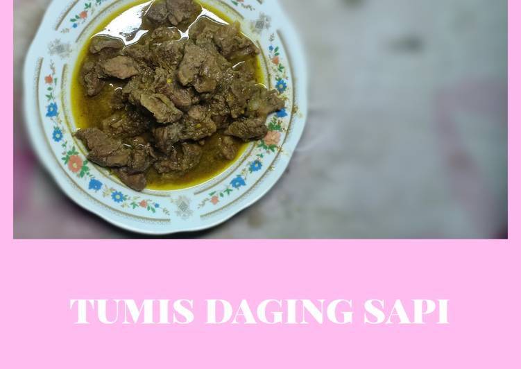 Resep: Tumis daging sapi Untuk Jualan