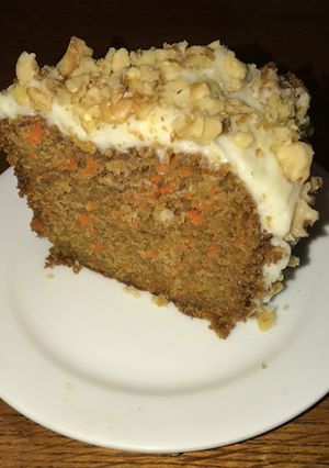 A picture of Carrot Cake.