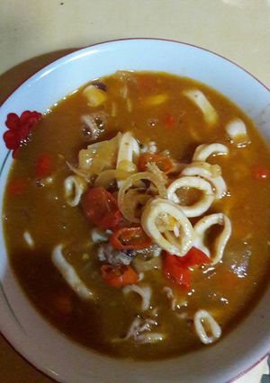 Foto resep cumi saos padang