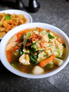 Foto resep Sayur Sop Bakso Ikan