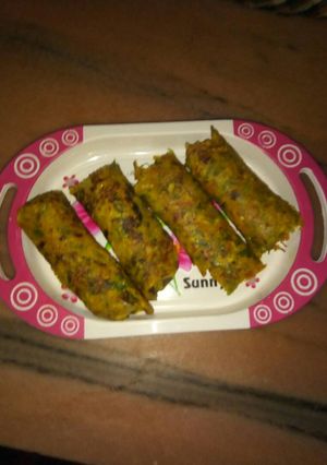 A picture of Ganhu ke atte ka veg chila.