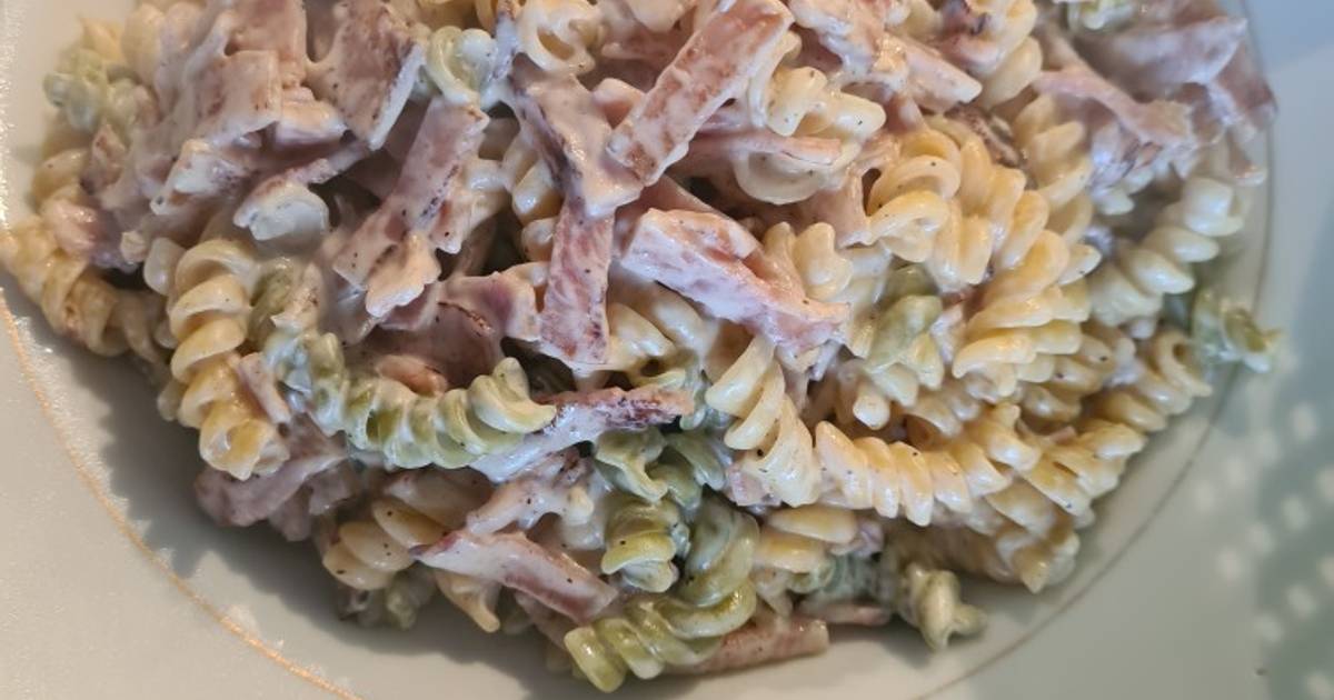 44 Recetas Muy Ricas De Pasta Carbonara Nata Y Carne Compartidas Por Cocineros Caseros Cookpad 9823