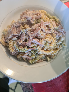 Una foto de Pasta carbonara a mi manera !! 🤪