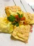Ravioli ricotta e salmone