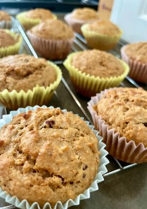 A picture of Breakfast Bran Muffins.