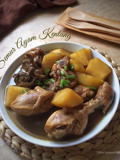 Foto resep Semur Ayam kentang BandungRecook2_Tatinoerh