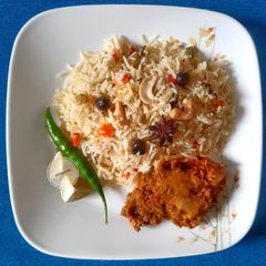 A picture of Veg Pulav.