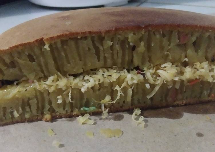 Martabak manis teflon