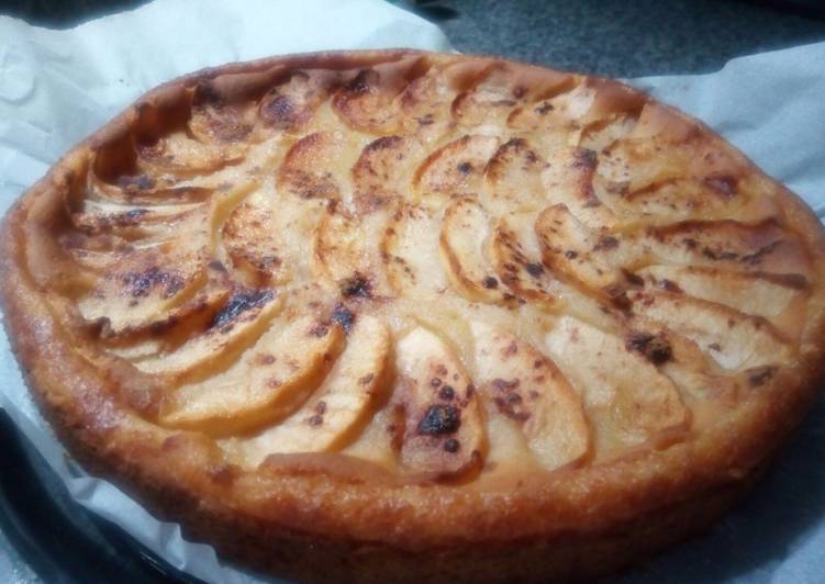 Tarta de manzana rápida🍰