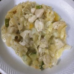 A picture of Summer Chicken and Noodles.