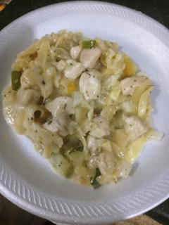 A picture of Summer Chicken and Noodles.