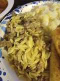 Orzo and Sausage