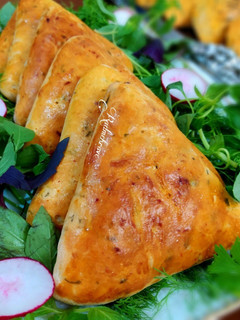 عکسی از دستور فطایر گوشت و جعفری (بدون فر)