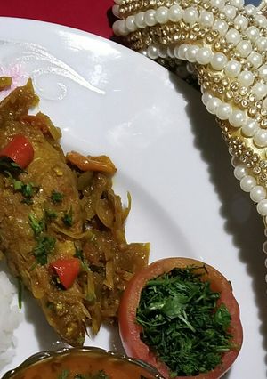 মাছ দোপেয়াজা রেসিপির প্রধান ছবি